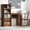 Image de vidaXL Bureau Bois ancien 60 x 40 x 76 cm Bois dingénierie 869376
