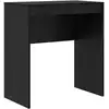 Image de Vidaxl bureau chêne noir 70 x 40 x 76 cm