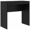 Image de Vidaxl bureau chêne noir 80 x 40 x 76 cm