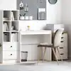 Image de Bureau Blanc 90 X 40 X 76 Cm Vidaxl