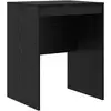 Image de Vidaxl bureau chêne noir 60 x 50 x 76 cm