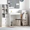 Image de Bureau Blanc 70 X 50 X 76 Cm Vidaxl