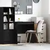 Image de Bureau Chêne Noir 70 X 50 X 76 Cm Vidaxl