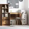 Image de Bureau Bois Ancien 70 X 50 X 76 Cm Vidaxl