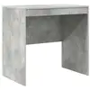Image de Vidaxl bureau gris béton 80 x 50 x 76 cm