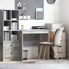 Image de Bureau Gris Sonoma 80 X 50 X 76 Cm Vidaxl