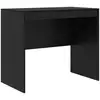 Image de Vidaxl bureau chêne noir 90 x 50 x 76 cm