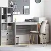 Image de Bureau Gris Sonoma 90 X 50 X 76 Cm Vidaxl