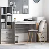 Image de Bureau droit vidaXL Sonoma gris 90 x 50 x 76 cm - Bois dingénierie