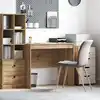 Image de Bureau Chêne Artisanal 90 X 50 X 76 Cm Vidaxl