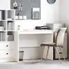 Image de Bureau Blanc 100 X 50 X 76 Cm Vidaxl