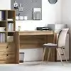 Image de Bureau Chêne Artisanal 100 X 50 X 76 Cm Vidaxl