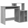 Image de Vidaxl bureau gris sonoma 120,5 x 44 x 88,5 cm bois d'ingénierie