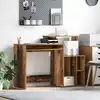 Image de Bureau Bois Ancien 120,5 X 44 X 88,5 Cm Bois D'ingénierie Vidaxl