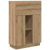 Image de Vidaxl bureau chêne artisanal 71.5 x 31.5 x 106.5 cm bois d'ingénierie