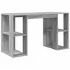 Image de Vidaxl bureau gris sonoma 130 x 50.5 x 75 cm bois d'ingénierie