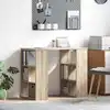 Image de Bureau Chêne Sonoma 90 X 50 X 75 Cm Bois D'ingénierie Vidaxl