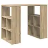 Image de Vidaxl bureau chêne sonoma 90 x 50 x 75 cm bois d'ingénierie