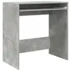 Image de Vidaxl bureau gris béton 77,5 x 43 x 79 cm bois d'ingénierie