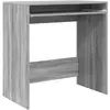 Image de Vidaxl bureau gris sonoma bois d'ingénierie 77,5 x 43 x 79 cm