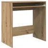 Image de Vidaxl bureau chêne artisanal bois d'ingénierie 77,5 x 43 x 79 cm