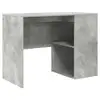 Image de Vidaxl bureau gris béton 102 x 50 x 75 cm bois d'ingénierie