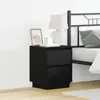 Image de Cabinet De Chevet 2 Pcs Chêne Noir 39 X 34,5 X 50 Cm Vidaxl