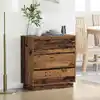 Image de Cabinet De Chevet Avec Tiroir Bois Ancien 71 X 34,5 X 75 Cm Vidaxl