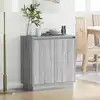 Image de Buffet Led Pour Sonoma Gris 71 X 34,5 X 75 Cm Vidaxl