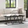 Image de Table Basse Chêne Noir 100 X 50 X 40 Cm Vidaxl
