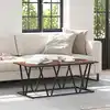 Image de Table Basse Chêne Fumé 100 X 50 X 40 Cm Vidaxl
