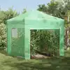 Image de Serre Avec Cadre Pop-up Avec Toit Vert 290 X 290 X 315 Cm Fer Vidaxl