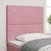 Image de Tête De Lit Rose 90 Cm Velours Vidaxl