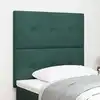 Image de Tête De Lit Vert Foncé 90 Cm Velours Vidaxl