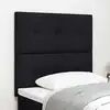 Image de Tête De Lit Réglable En Hauteur Noir 100 Cm Tissu Vidaxl