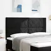 Image de Tête De Lit Noir 180 Cm Velours Vidaxl