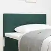 Image de Tête De Lit Led Avec Bandes Led Vert 80 Cm Velours Vidaxl