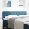 Image de Tête De Lit Led Avec Bandes Led Bleu 144 Cm Velours Vidaxl