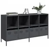 Image de vidaXL Buffet anthracite 135x39x735 cm acier laminé à froid 3307163