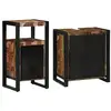 Image de Vidaxl ensemble de mobilier de salle de bain 2 pcs bois recyclé solide