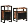 Image de Vidaxl ensemble de mobilier de salle de bain 2 pcs bois massif recyclé