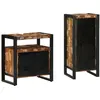 Image de Ensemble De Mobilier De Salle De Bain 2 Pcs Bois Recyclé Solide Vidaxl
