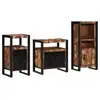 Image de Vidaxl ensemble de mobilier de salle de bain 3 pcs bois recyclé solide