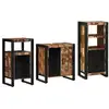 Image de Vidaxl ensemble de mobilier de salle de bain 3 pcs bois recyclé solide