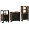 Image de Vidaxl ensemble de mobilier de salle de bain 3 pcs bois recyclé solide