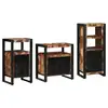 Image de Vidaxl ensemble de mobilier de salle de bain 3 pcs bois recyclé solide