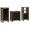 Image de Vidaxl ensemble de mobilier de salle de bain 3 pcs bois recyclé solide