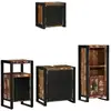 Image de Vidaxl ensemble de mobilier de salle de bain 4 pcs bois recyclé solide