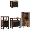 Image de Vidaxl ensemble de mobilier de salle de bain 4 pcs bois recyclé solide
