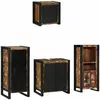 Image de Ensemble De Mobilier De Salle De Bain 4 Pcs Bois Recyclé Solide Vidaxl